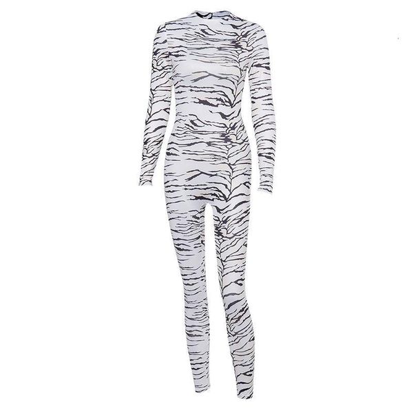 

casual dresses european and american style women's personality printed slim slimming jumpsuit sports fitness running hip trousers jumps, Black;gray