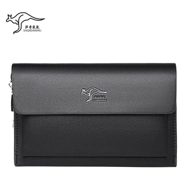 

wallets 2021 design men's coded lock day clutch anti-theft business handbag male big capacity long wallet phone case cards holder, Red;black