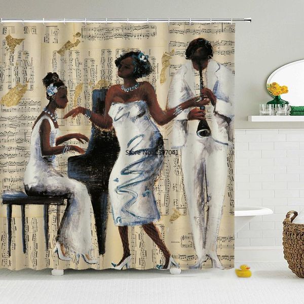 

shower curtains dafield african girl cutain woman black with naked quotes for curtain waterproof bathroom