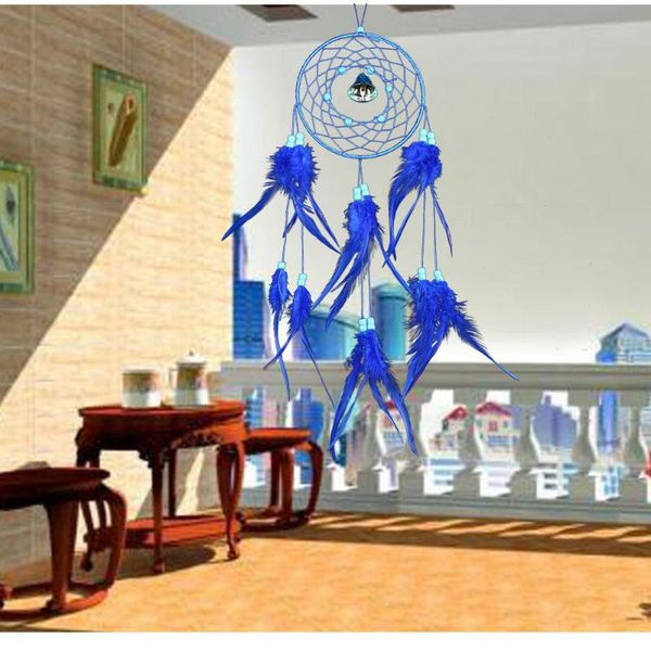 

feather dream year holiday gift retro style pendant hand made wedding decorations catcher decorative objects & figurines