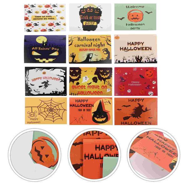 

greeting cards 2 sets of blessing party invitation with envelopes