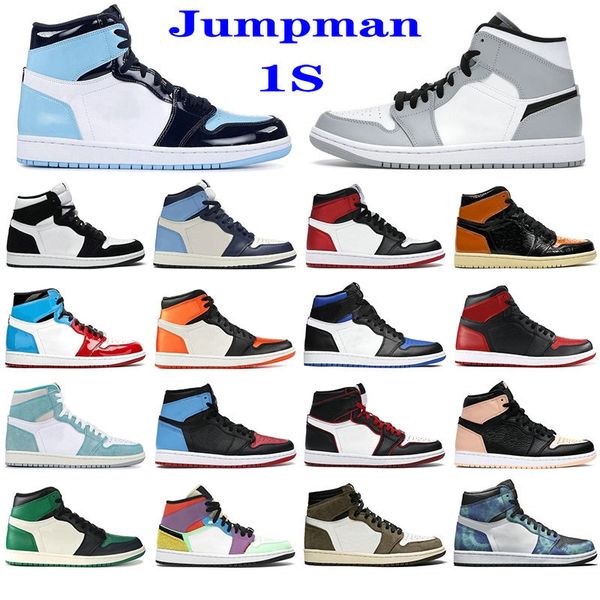 

fast shipping men women basketball shoes 1s obsidian unc fearless phantom turbo green 1 backboard phantom gym red sports sneaker trainer