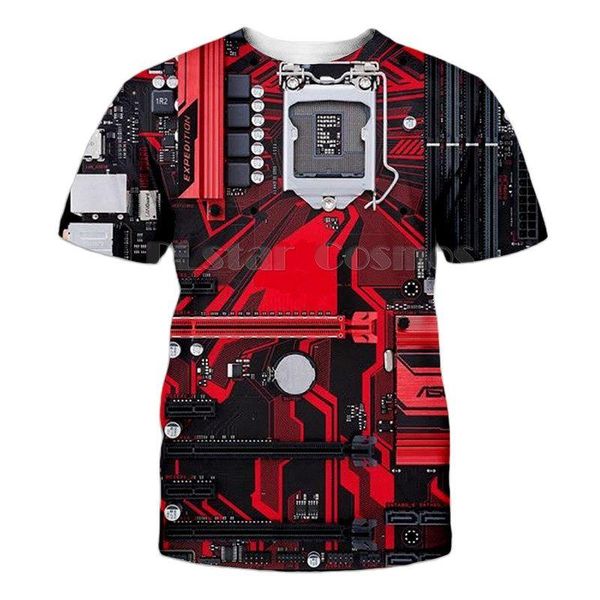 

men's t-shirts fashion 3d print harajuku style punk id ma hip hop for men and women, White;black