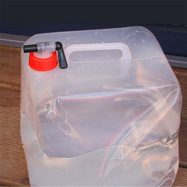 

outdoor bags 10l/20l collapsible plastic water tank container, portable waterbob bathtub storage carrier bag, emergency jug