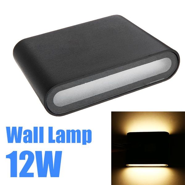 

wall lamp 12w led waterproof outdoor ip65 aluminum garden porch sconce decoration