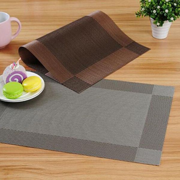 

mats & pads simple insulation pad european placemat creative waterproof non-slip western mat anti-scalding bowl table home deco