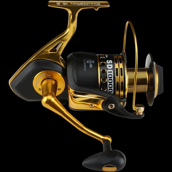 

10000s spinning fishing reel anchor wheel rock carretilha pesca 10+1 ball bearing peche molinete olta baitcasting reels