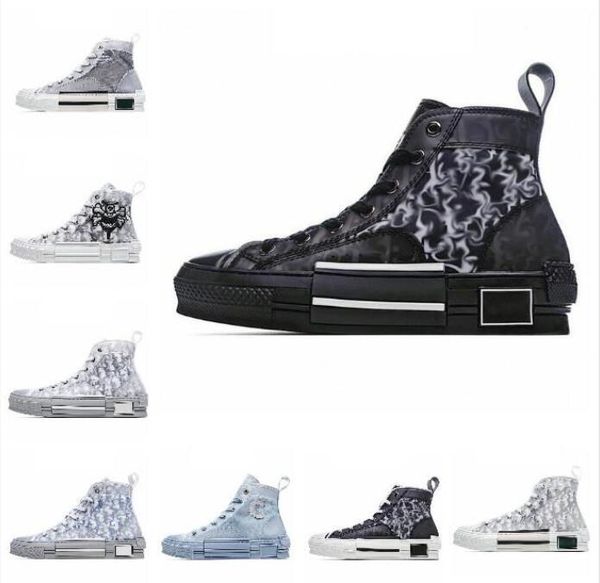 

oblique designer sneakers 19 lace-up platform shoe black white ss women men sneaker printing technical 23 24 casual shoes