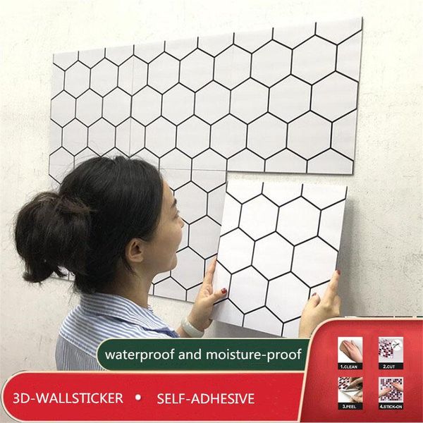 

kitchen toilet thick background wallpaper self adhesive waterproof contact paper bathroom 3d wall stickers nordic simplicity wallpapers