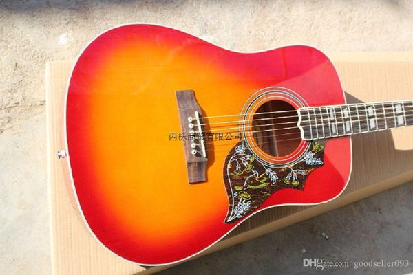 

new hummingbird dove 41 inch acoustic guitar with fishman guitar @13