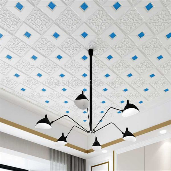 

wall stickers 3d brick ceiling roof decoration for living room bedroom tv background foam wallpaper