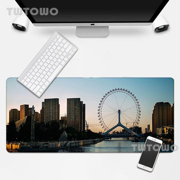 

mouse pads & wrist rests beautiful ferris wheel mousepad mat desk keyboard pad lapsoft custom sell carpet office