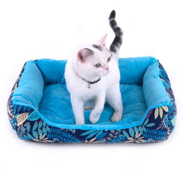 

dog houses & kennels accessories 2021 house nest kennel sleep-tools small waterproof cloth pet-supplies dog-bed-mat puppy plush-bed