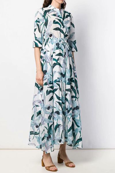 

pants xf kate runway princess quality party vintage boho dress 712-5, White