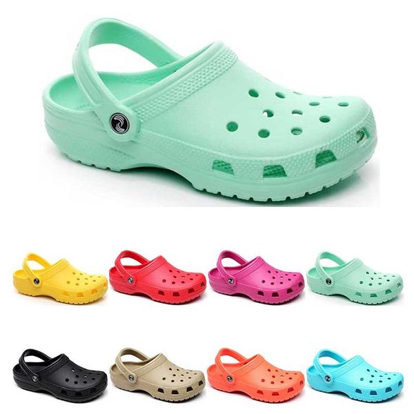 

402 hotsale fashion Sandals Slip On Casual Beach Waterproof Shoes men Classic Nursing Clogs Hospital Women Slippers Work Medical, 5 36-41