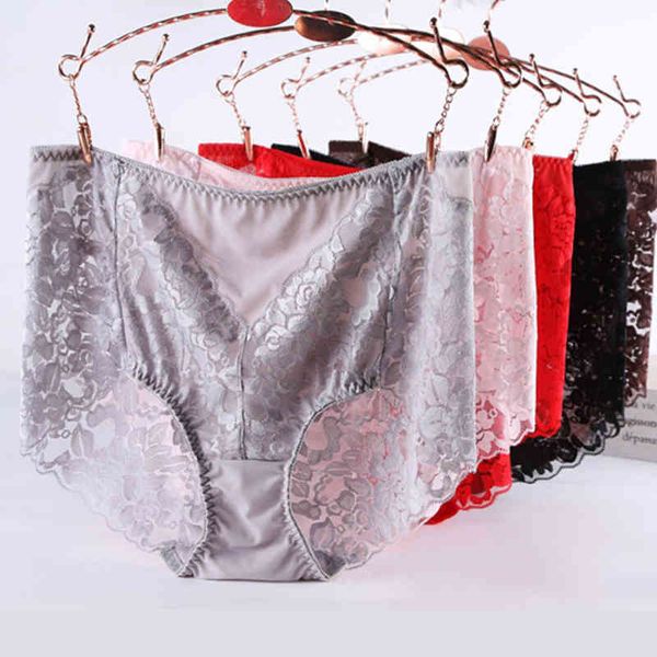 

large with high waist for women underwear plus lace panties female big size briefs mesh lingerie xxxl 4xl, Black;pink