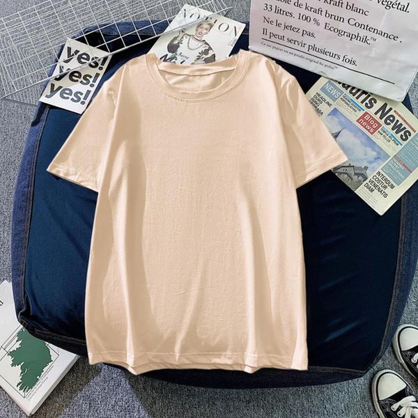 

women's t-shirt summer plus size cotton soft women mens t shirts casual short sleeve o-neck regular fit black white basic tees