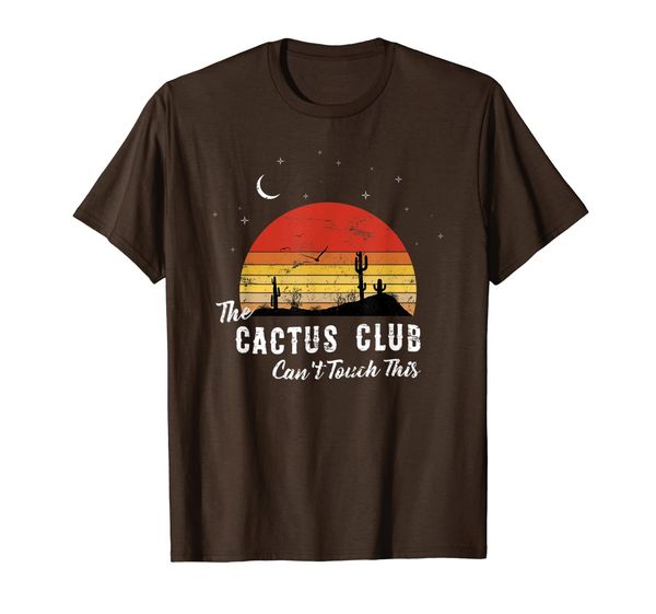 

Can't Touch This Cactus Club Vintage Design Retro Style Gift T-Shirt, Mainly pictures