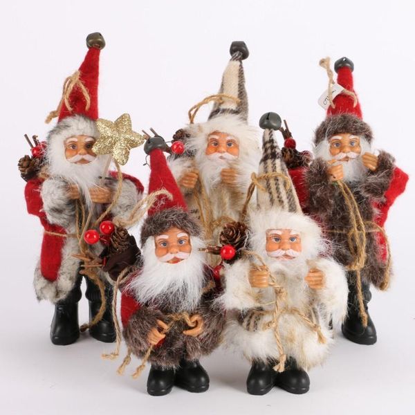 

christmas decorations santa claus doll toy tree ornaments decoration exquisite for home xmas happy year gift