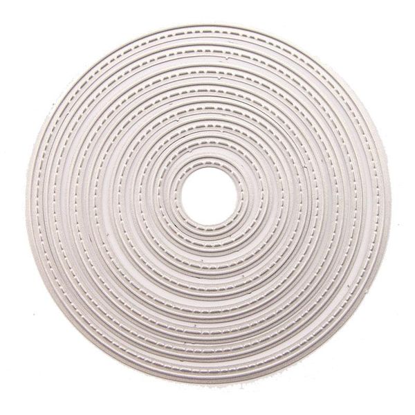 

painting supplies circle frame decoration card metal cutting die stamping scrapbook paper process template diy