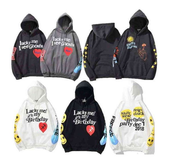 

hoodie 3d foam printing sweatshirts kan cpfm touch my soul ye must be born again pullover men women kids see ghosts vip 6il7, Black