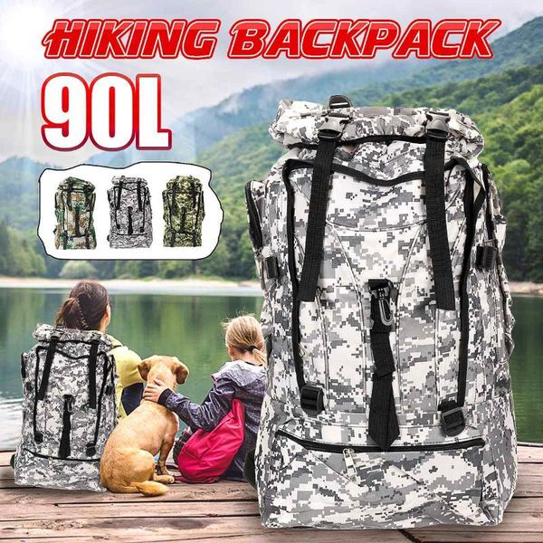 

outdoor bags 90l military rucksacks oxford fabric waterproof tactical backpack sports camping hiking trekking fishing hunting