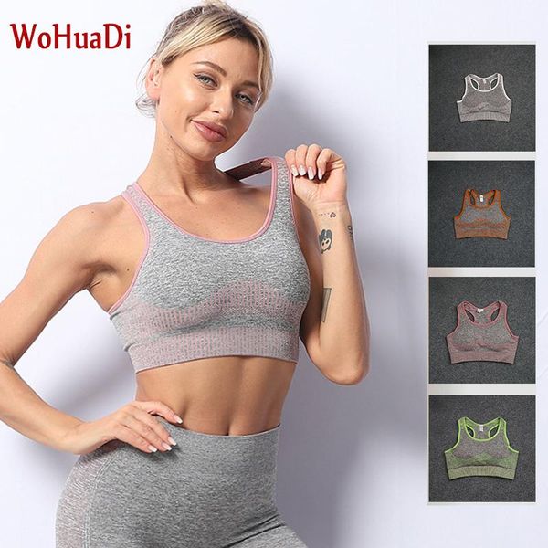 

women's clothing sports bra vest workout female fitness seamless sportswear push up gym running underwear yoga outfit