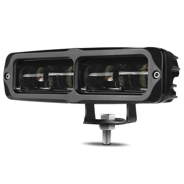 

working light 6 inch work led 6d 20w driving beam fog 6000k white m8 bolt 12v for car motorcycle bike atv utv