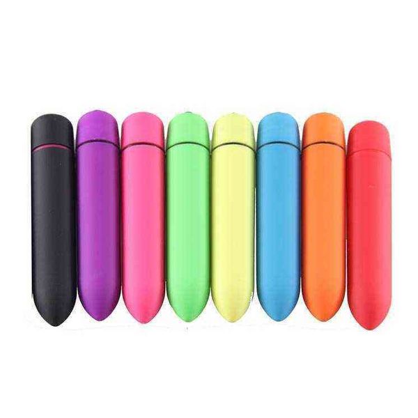 Nxy Ovos 10 Velocidade Vibrador Vibrador Dildo Vibradores AV Stick G Spot Clitóris Estimulador Mini Brinquedos Sexuais Matururador Produtos 50 pçs / lote 1209