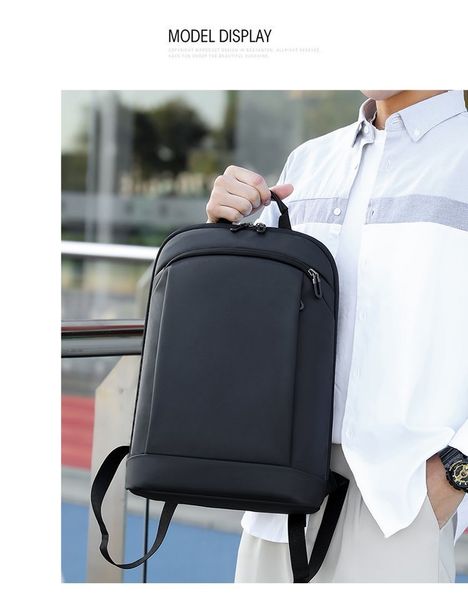 

lightweight backpack men's business backpack travel leisure multi function 14 inch computer bag large capacity fashion schoolbag