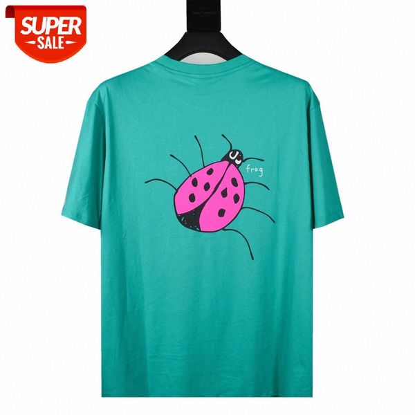 

noah animal pocket frog ladybug short sleeve #od6s, White;black