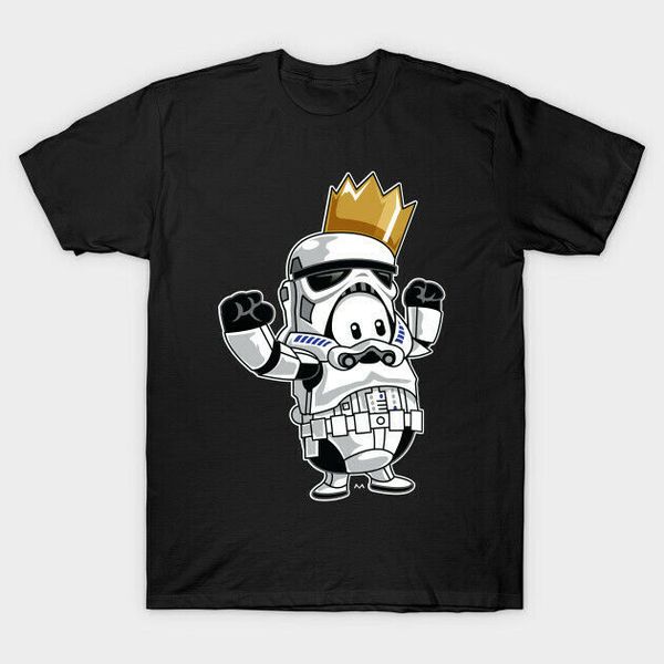 

chubby knockout battle space war alien mashup fun black tshirt, White;black