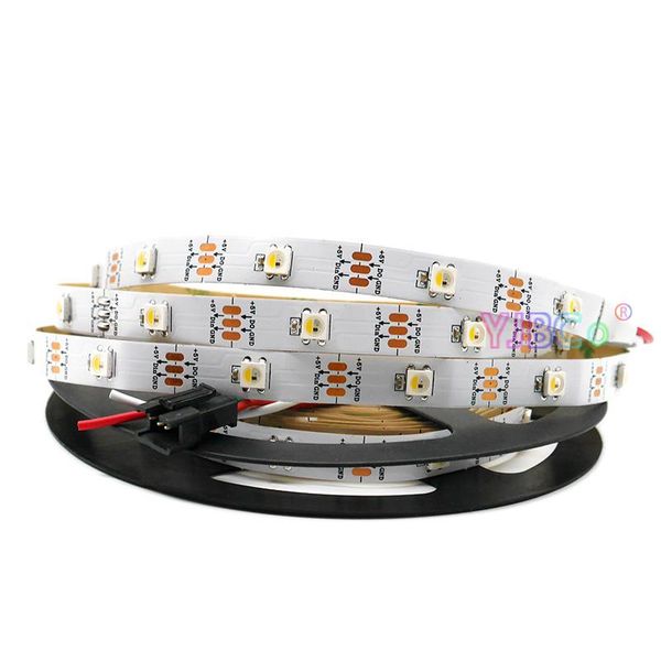 

strips dc5v 4 in 1 pixles led strip built-in ic sk6812 rgbnw rgbcw rgbww addressable lamp tape 30/60/144 leds/m ip30/ip65/ip67