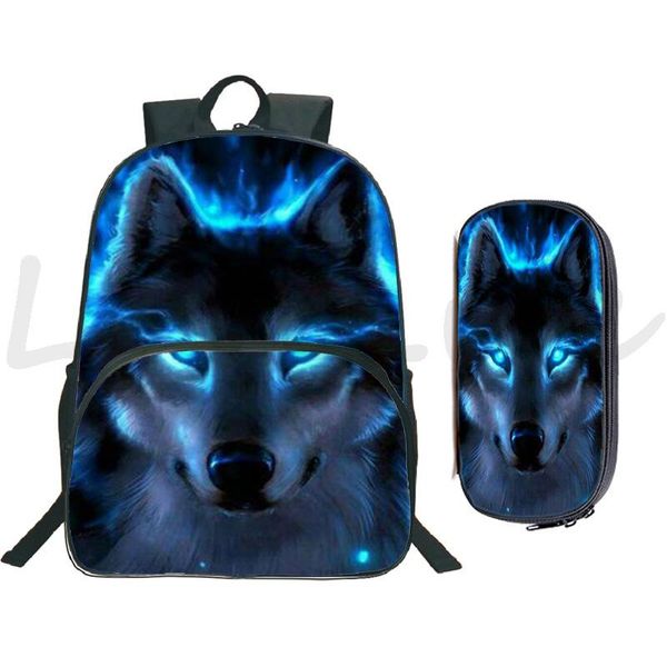 

backpack animal lion wolf boys girls school bag pen travel rucksack students book kids knapsack mochila gift