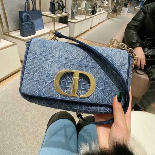 

handbag 2021 new caro tannin blue series montaigne version handbag zly