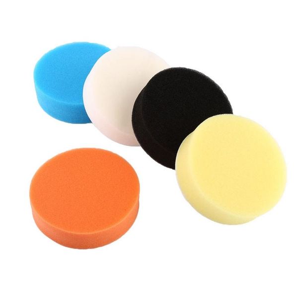 

car sponge 5 inch polishing buffing waxing pad kit tool 5pcs accessory