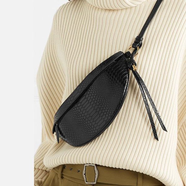 

waist bags women bag snake pattern chest handbag for 2021