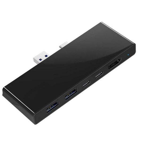

for surface pro 7 usb c(5gbps) docking station,7-in-2 hub adapter with 4k ,sd/micro-sd card reader stations