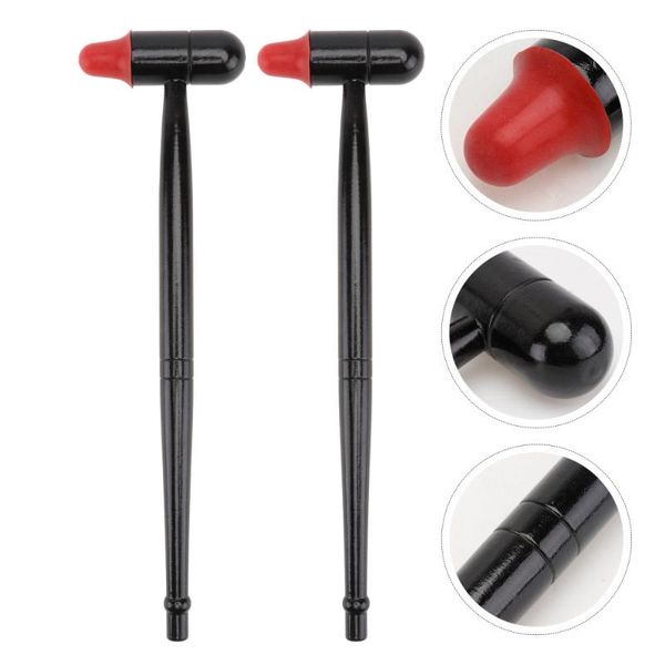 

full body massager 2pcs manual percussion hammer neck shoulder back for gift black