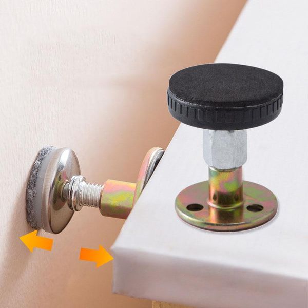 

door catches & closers adjustable furniture fixed bracket stainless steel alloy wall bed stabilizer self-adhesive ser anti-shake hardwar