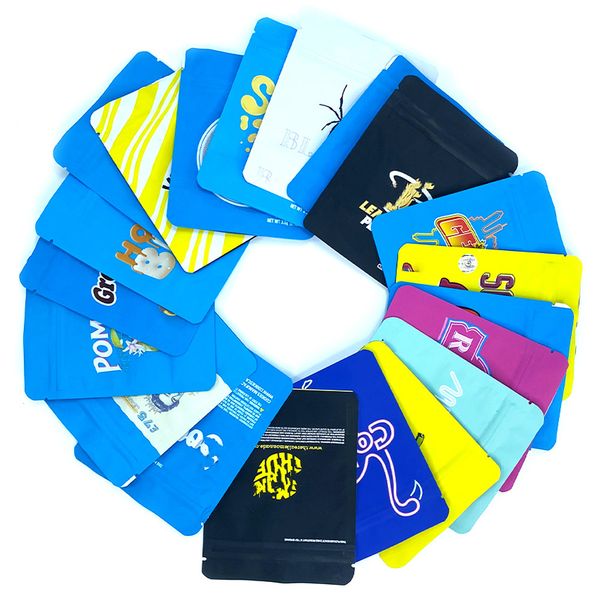 

edibles cookies bag 45 types 3.5g 1 8 california medellin ya hami londonchello pineapple packaging mylar cookie runtz bags wholesale