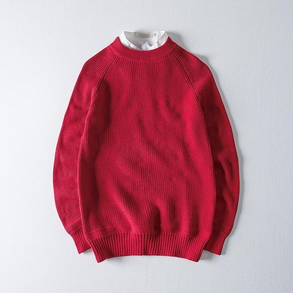 

men's sweaters boys red vintage knitted sweater oversize long sleeve men harajuku casual knit pullover knitwear xxxl, White;black