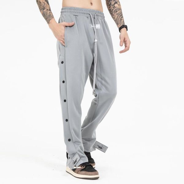 

summer streets movement casual pants trousers men's, Black