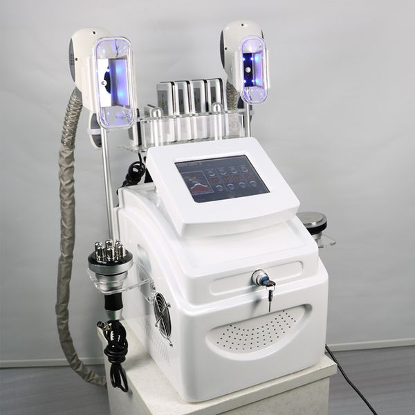 Cryolipolysis Fat Freeze Machine Dimagrante Ultrasuoni Cavitazione 40K Ultrasuoni Fat Burning Lipo Laser 2 Cryo Maniglie Body Sculpting Perdita di peso Attrezzature di bellezza