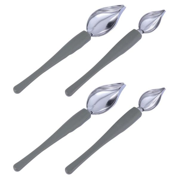 

spoons 4pcs plate dish sauce painting pencil chocolate tool culinary spoon