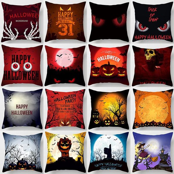 

halloween cushion cover ghost decorative sofa pillow cases throw pillowcase for home decoration cushion/decorative