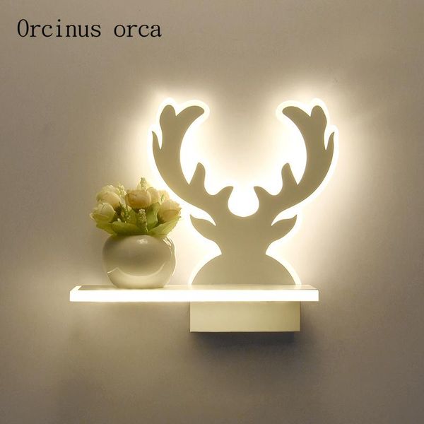 

wall lamp postmodern minimalism shadow living room hallway bedroom bedside creative personality animal led