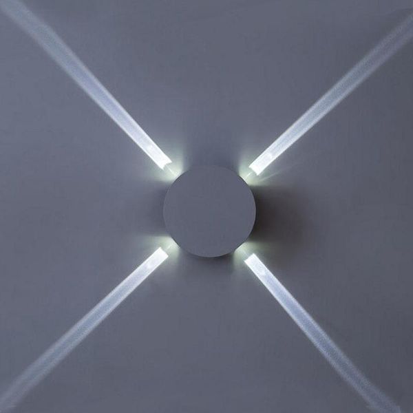 

wall lamp 20pcs/lot led lamps 4*3w with switch modern indoor aluminum lights for home bedside reading