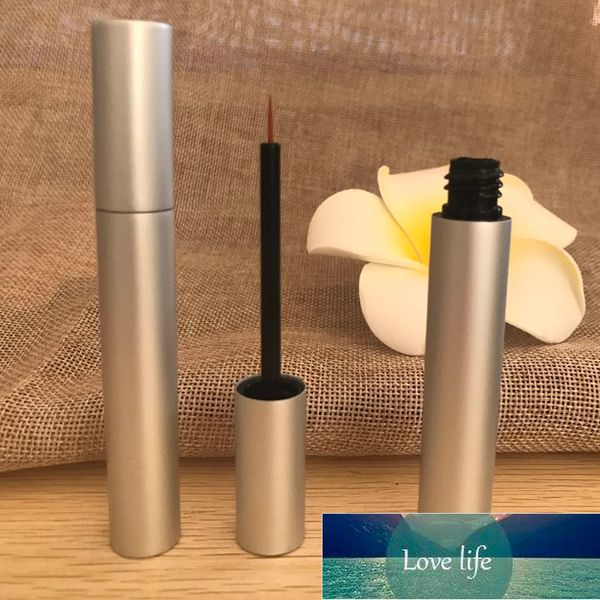 Silberne leere Plastikaugen-Schwarzrohrflaschen flüssiger Eyeliner-Flaschen Großhandel Einzelhandel Mascara-Creme-Verpackungsbehälter 200 Stück Fabrikpreis Expertendesign