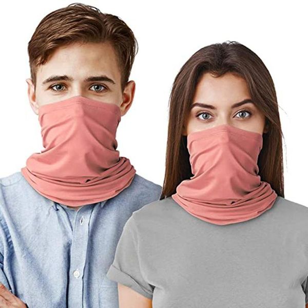 

summer neck gaiter cover half face tube scarf bandanas quick-dry light stretch mesh thin cool breathable cycling hiking girl men caps & mask, Black